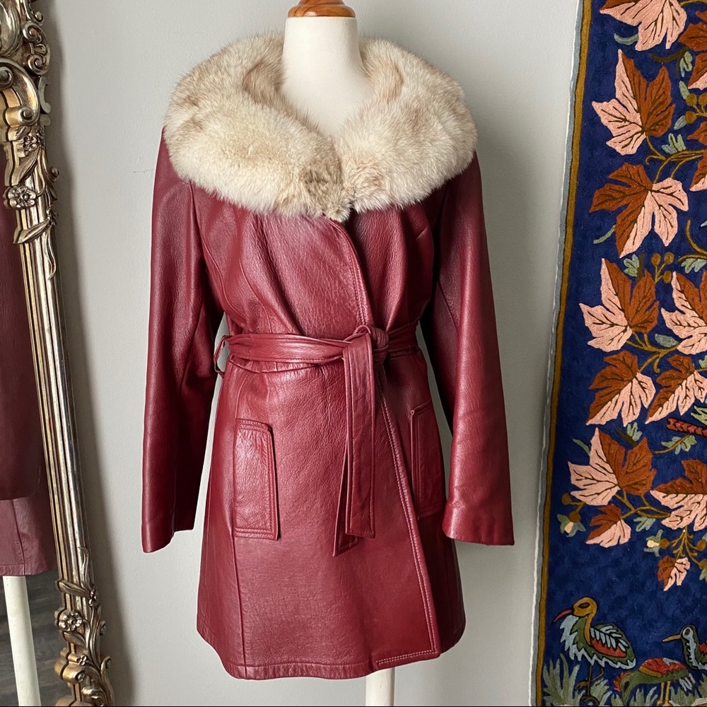 SOLD Vintage 1970’s Leather Jacket